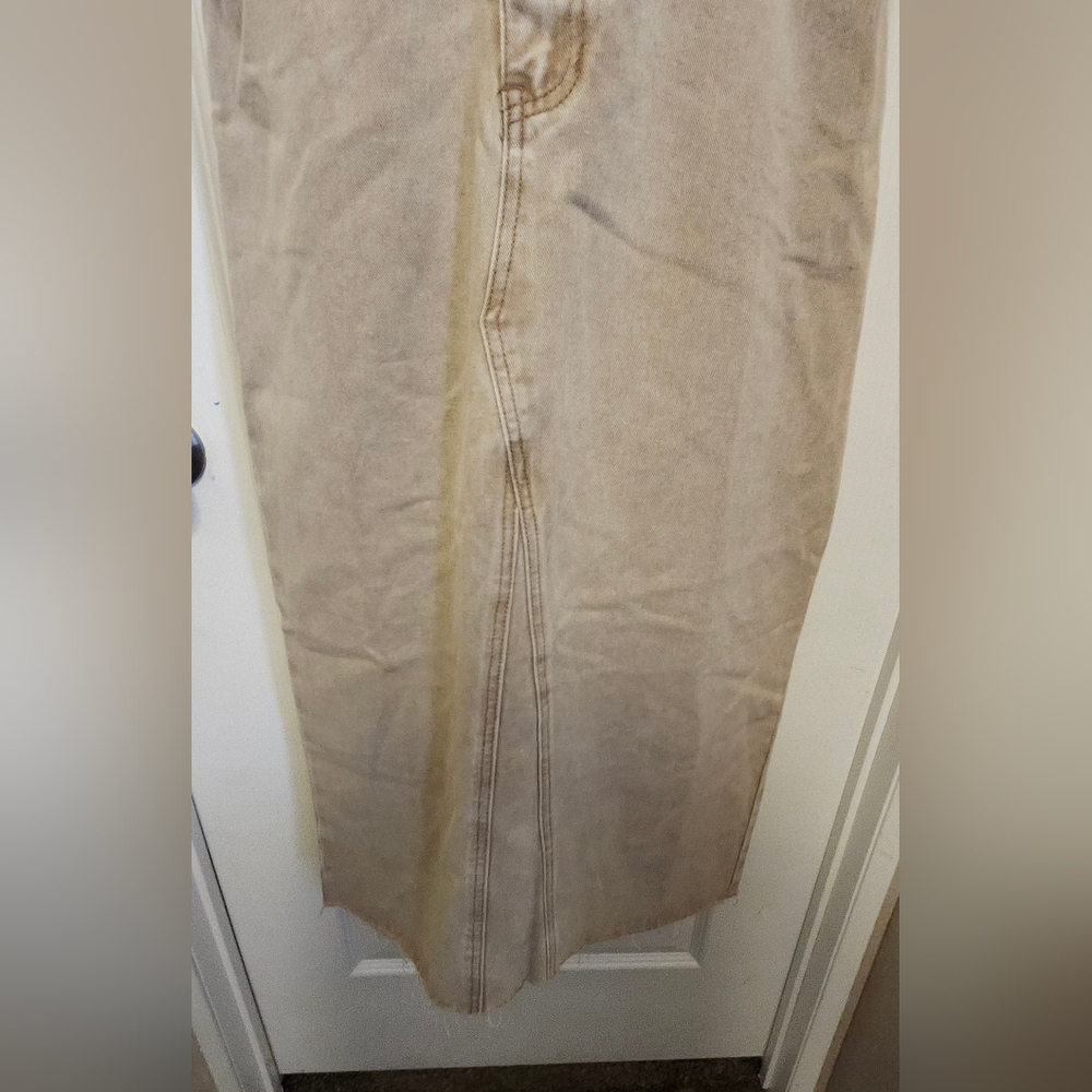 Sincerely Jules Tan Strapless Dress Size Medium NWT - Picture 5 of 7